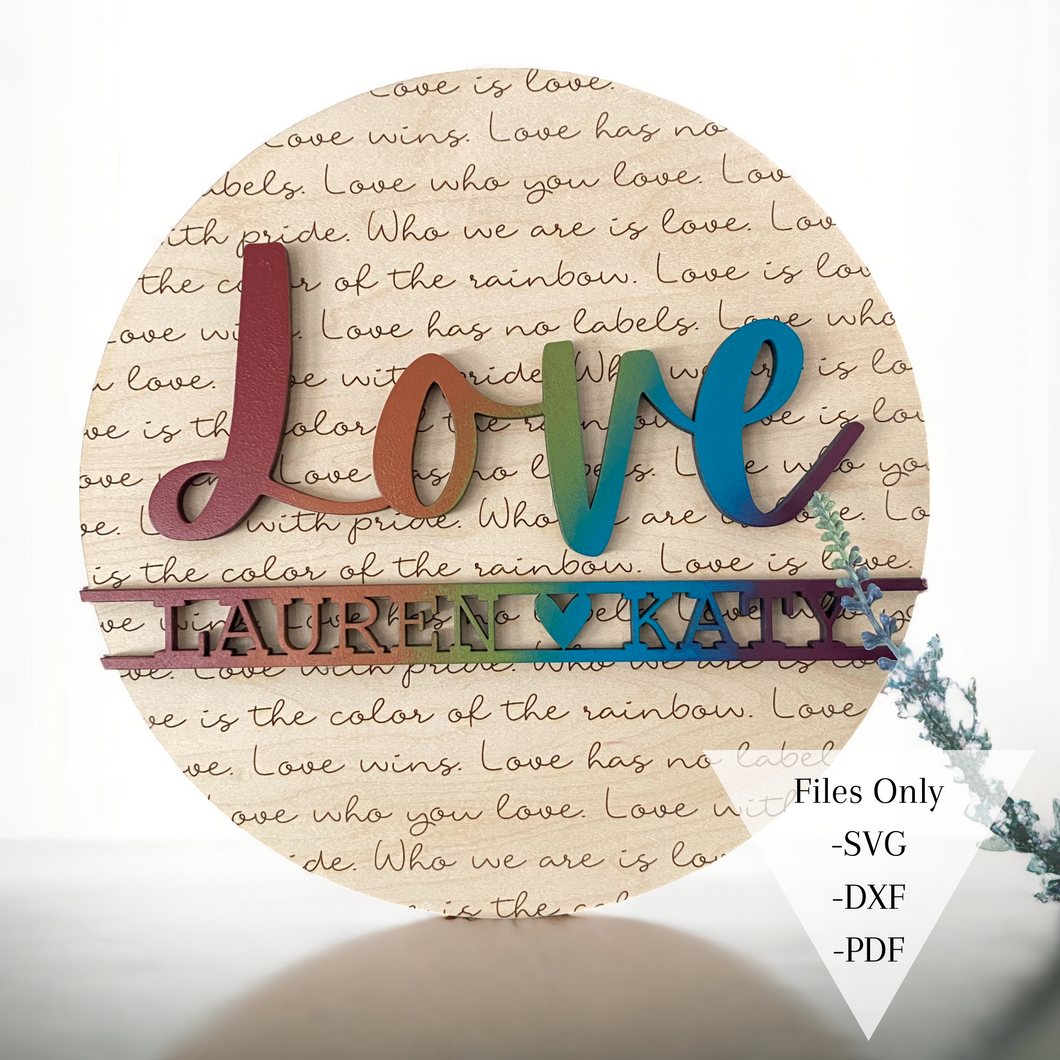 The Love Sign - Digital File