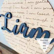 Load image into Gallery viewer, The Affirmations Sign - Digital File